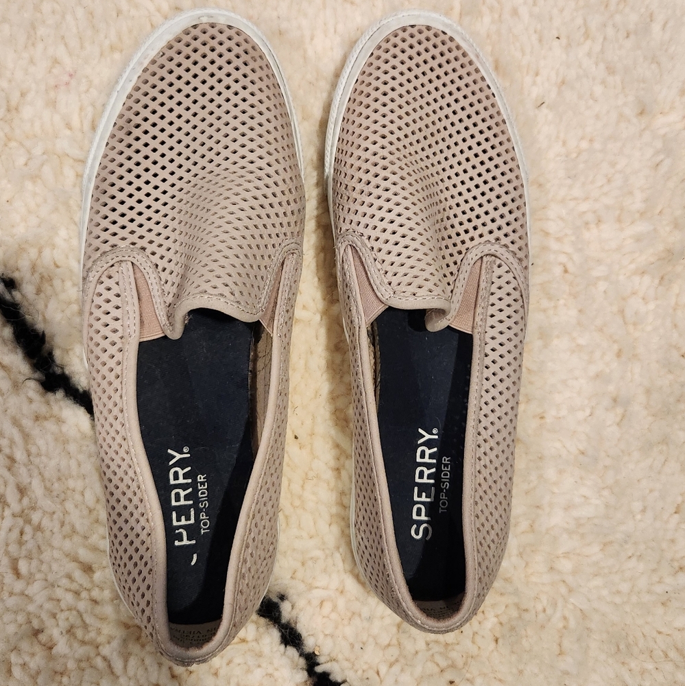 Sperry Topsider Seaside Loafer pale pink 9